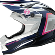 Load image into Gallery viewer, Moose Offroad MR3 Helmet - F.A.F. - White/Navy/Pink - XL 0110-8951 - Main Product View