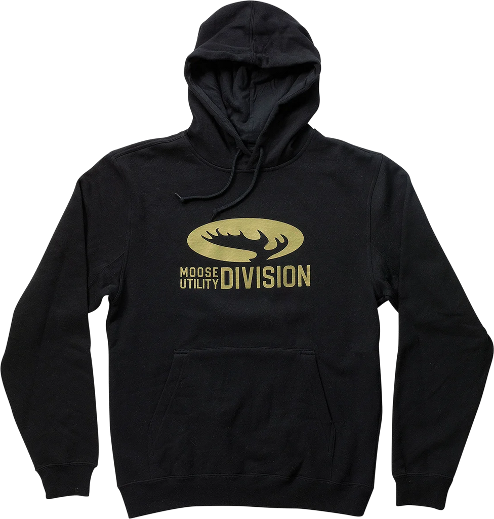 Moose Offroad MUD Antler Hoodie - Black - Medium 3050-5880 - Main Product View