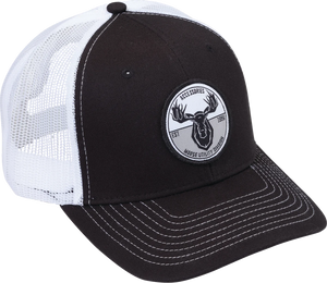 Moose Offroad MUD Badge Hat - Black/White C2902769 - Main Product View