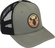 Load image into Gallery viewer, Moose Offroad MUD Badge Hat - Black/White C2902769 - Side View