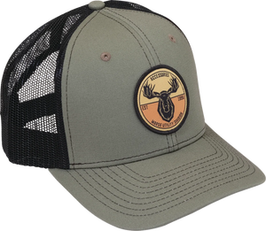 Moose Offroad MUD Badge Hat - Olive/Black C2402770 - Main Product View