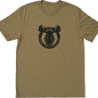Load image into Gallery viewer, Moose Offroad MUD Badge T-Shirt - Brown - 2XL 3030-24385 - Main Product View