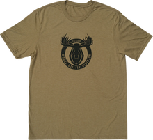 Load image into Gallery viewer, Moose Offroad MUD Badge T-Shirt - Brown - Large 3030-24383 - Main Product View