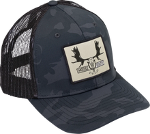 Load image into Gallery viewer, Moose Offroad MUD Euro Hat - Black Camo C2402771 - Main Product View