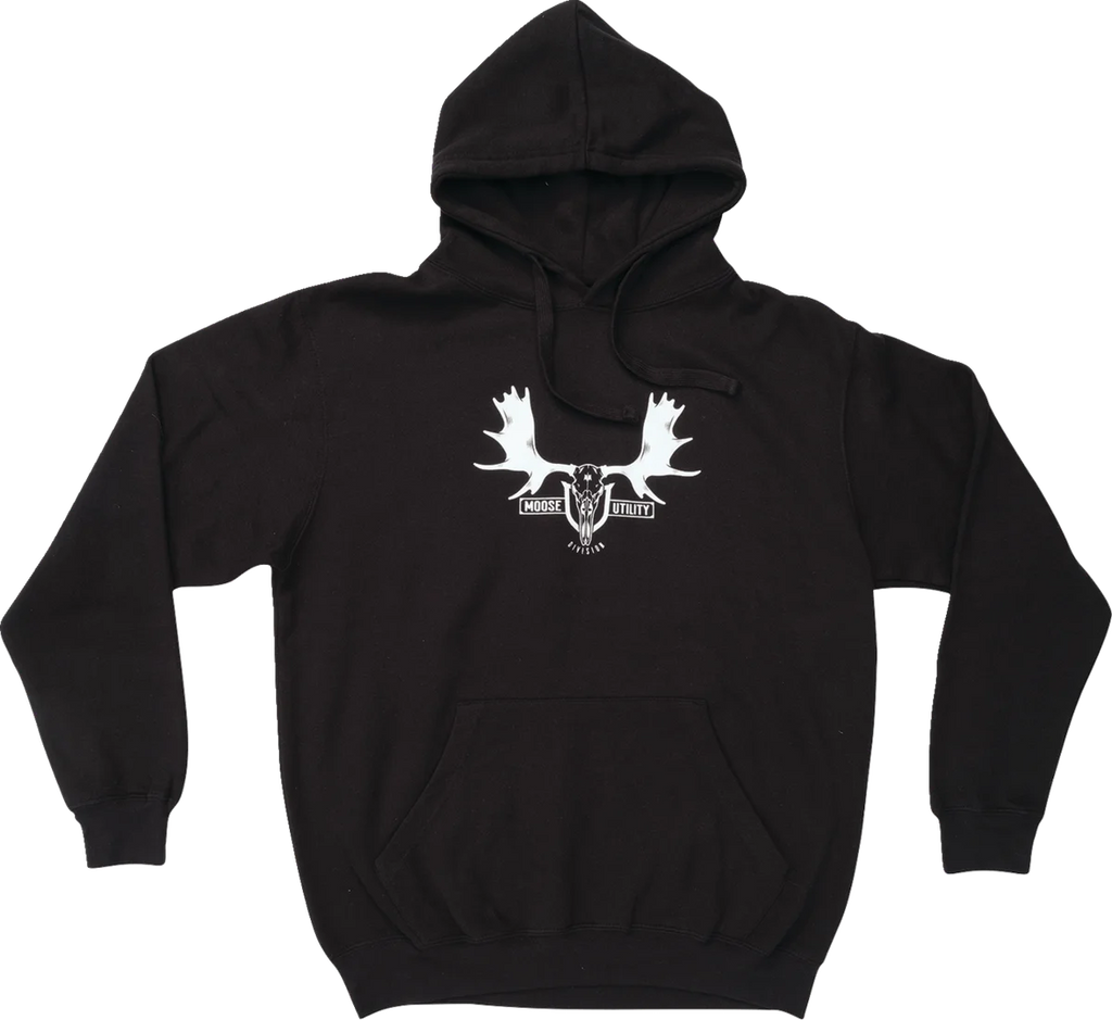 Moose Offroad MUD Euro Hoodie - Black - Small 3050-6964 - Main Product View
