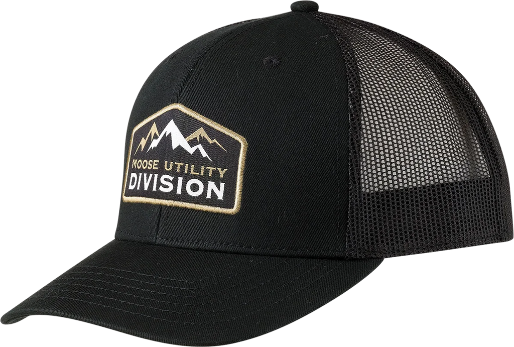 Moose Offroad MUD Mountain Hat - Black - One Size 2501-3819 - Main Product View