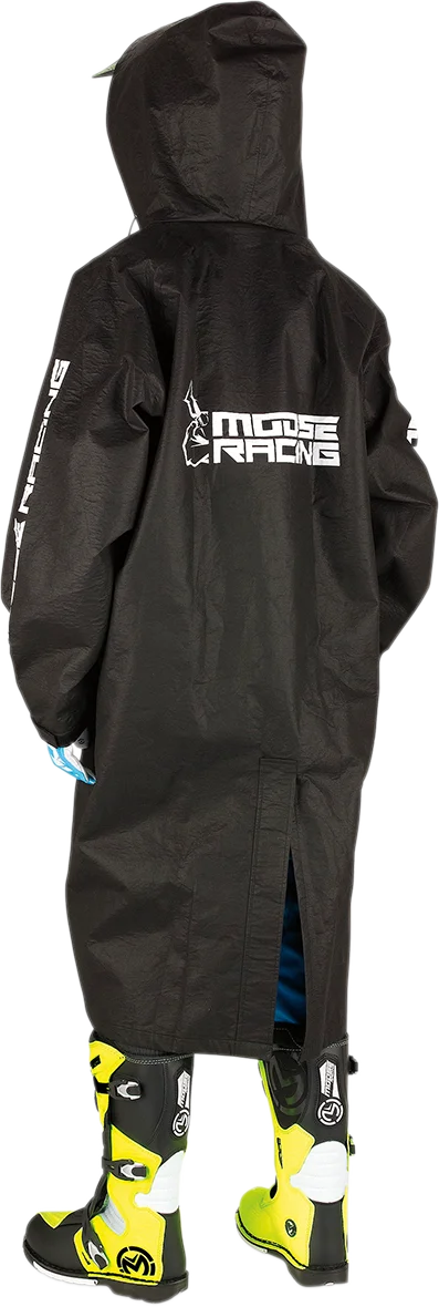 Moose Offroad MUD Rainsuit Coat - Black - 2XL/3XL LM1141-01 2X/3X - Side View