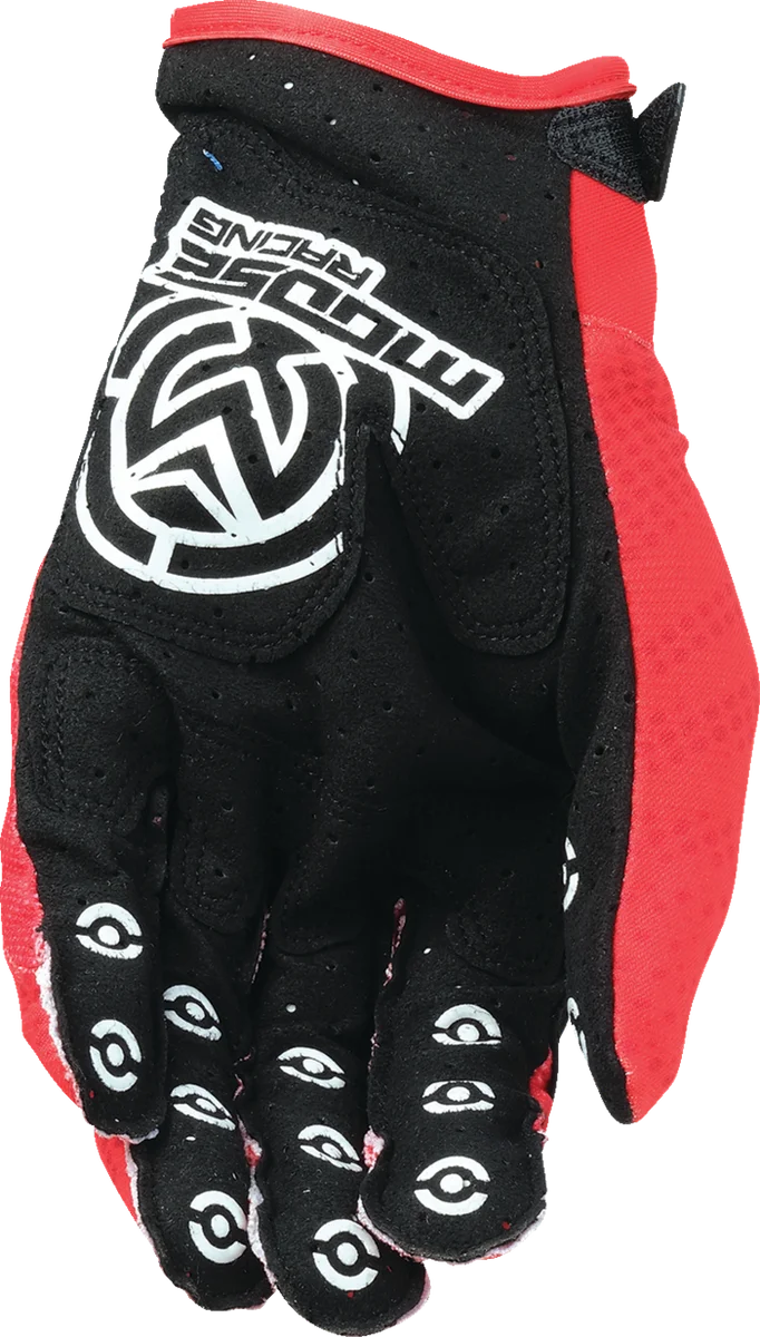 Moose Offroad MX1™ Gloves - Red - Large 3330-7978 - Side View