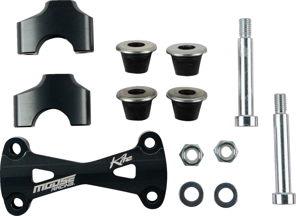Moose Offroad MX/EN Risers w/ Bar Mount - 40 mm - Black 10.331.B.AN - Main Product View