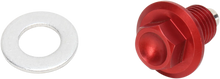 Load image into Gallery viewer, Moose Offroad Magnetic Drain Plug - Red - Honda DP107-1 - Main Product View