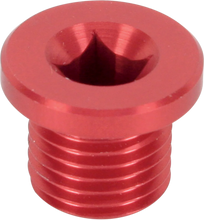 Load image into Gallery viewer, Moose Offroad Magnetic Drain Plug - Red - Husqvarna DP127 - Main Product View