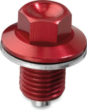Load image into Gallery viewer, Moose Offroad Magnetic Drain Plug - Red - Kawasaki | Suzuki DP109 - Main Product View
