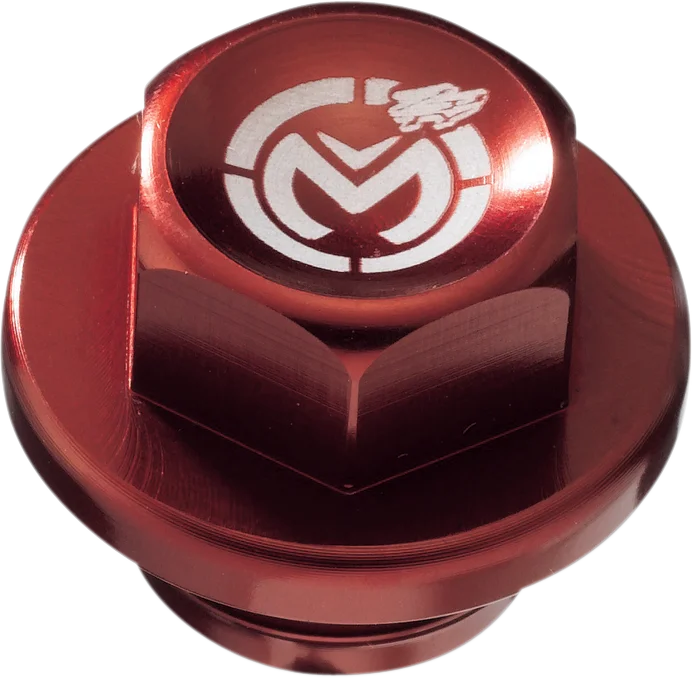 Moose Offroad Magnetic Float Bowl Drain Plug By Zip-ty - Red DP117 - Main Product View
