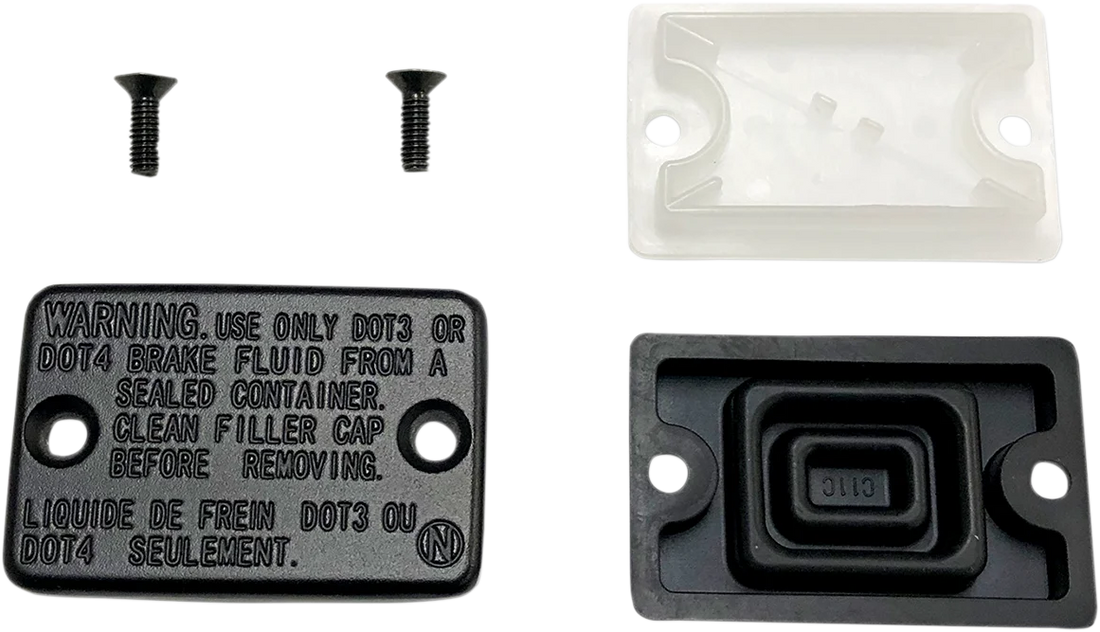 Moose Offroad Master Cylinder Cap Kit - 06-H21 fits Honda - Side View