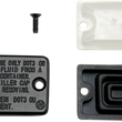 Load image into Gallery viewer, Moose Offroad Master Cylinder Cap Kit - 06-K01 fits Kawasaki - Side View
