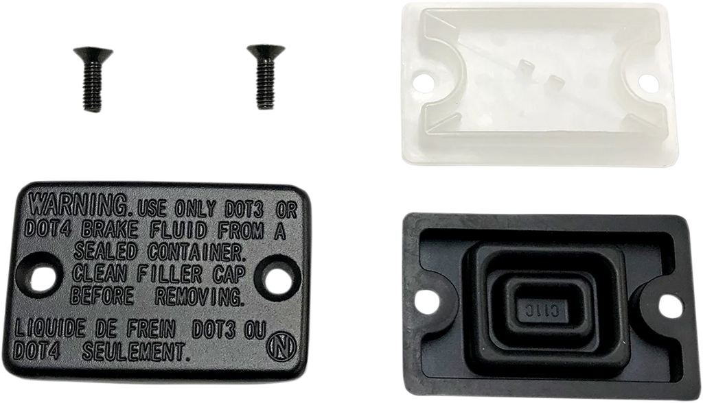 Moose Offroad Master Cylinder Cap Kit - 06-K01 fits Kawasaki - Side View