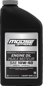 Moose Offroad Mineral Oil - 10W-40 - 1 US quart 219379 - Main Product View