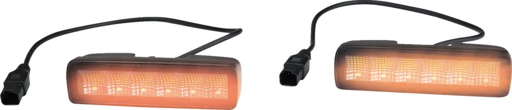 Moose Offroad Mini Light Bar - LED - 6" - Amber MSE-LPKITMA - Main Product View