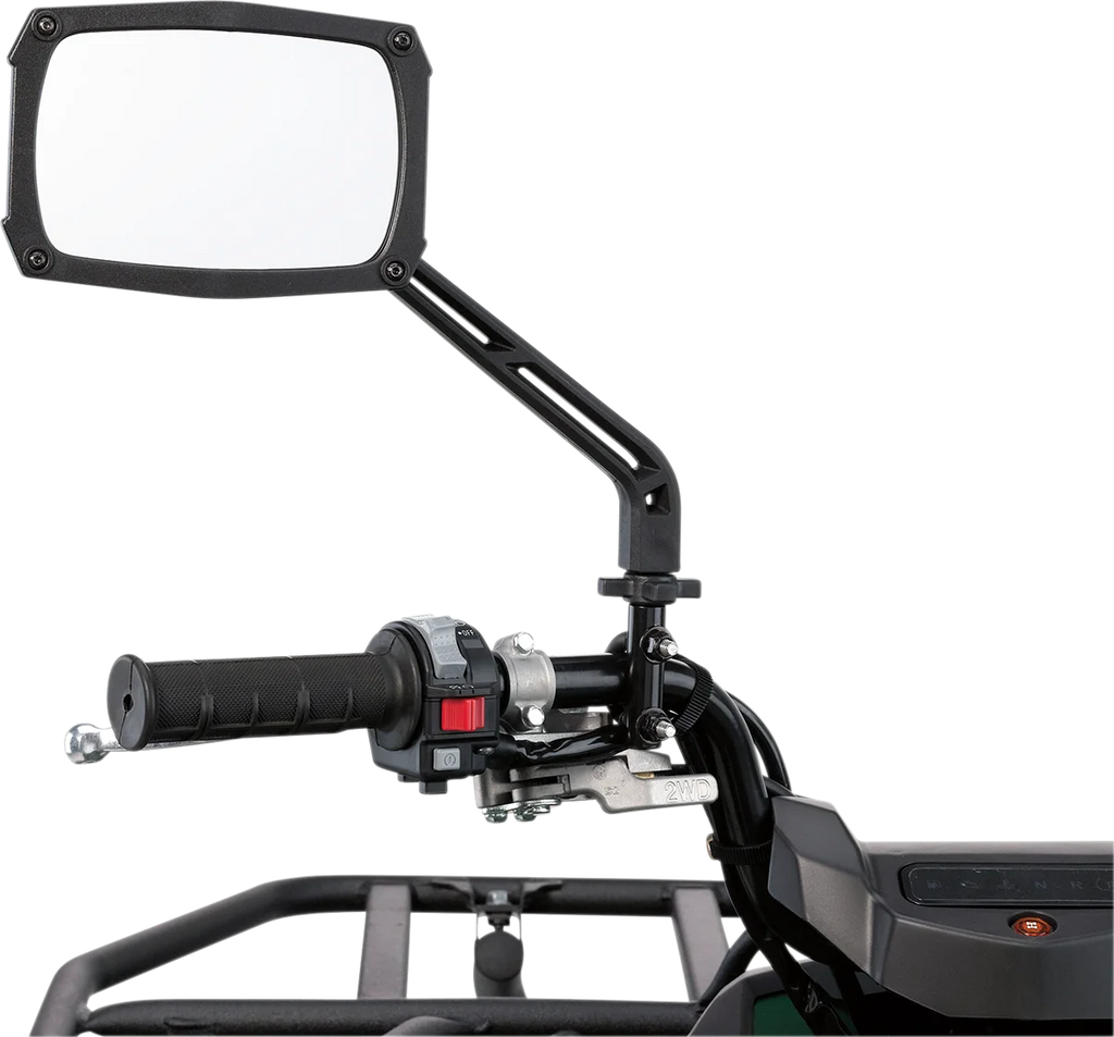 Moose Offroad Mirror - ATV - Side View/Anti-Vibration - Rectangle - Black MATVMIR1 - Main Product View