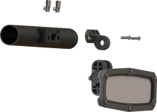 Load image into Gallery viewer, Moose Offroad Mirror Adapter - Rear View - 2-Hole - Black CTR-2BOLT - Side View