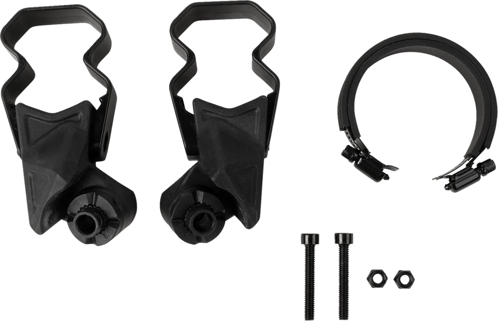 Moose Offroad Mirror Adapter - Side View - Black - Pair - Universal UTVADP-1 - Main Product View