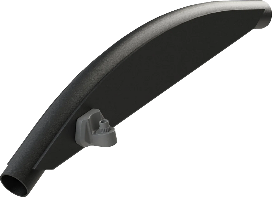 Moose Offroad Mirror Adapter - Side View - Black X3NOR-1 - Side View