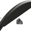 Load image into Gallery viewer, Moose Offroad Mirror Adapter - Side View - Black X3NOR-1 - Back View