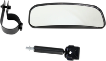 Load image into Gallery viewer, Moose Offroad Mirror - Auto-Style - Rear View - Wide Angle - Rectangle - Black - 2" 56-18052A - Installation View