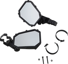 Load image into Gallery viewer, Moose Offroad Mirror - Elite Pro - Side View - Octagon - Black MEMIRKIT-ES2CCS - Main Product View