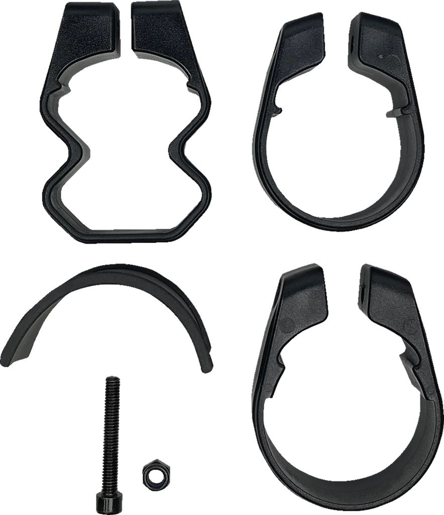 Moose Offroad Mirror - Elite Pro - Side View - Octagon - Black MEMIRKIT-ES2CCS - Back View