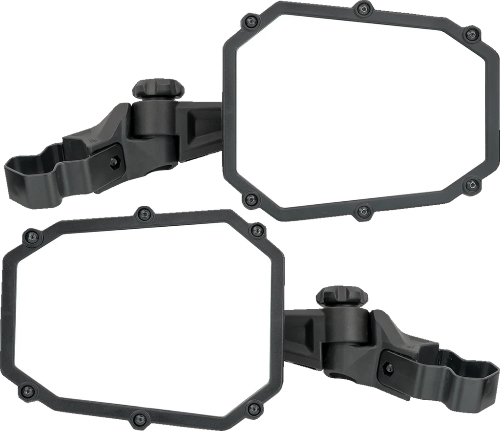 Moose Offroad Mirror - Elite - Side View - Octagon - Black MEMIRKIT-ES1CCS - Side View