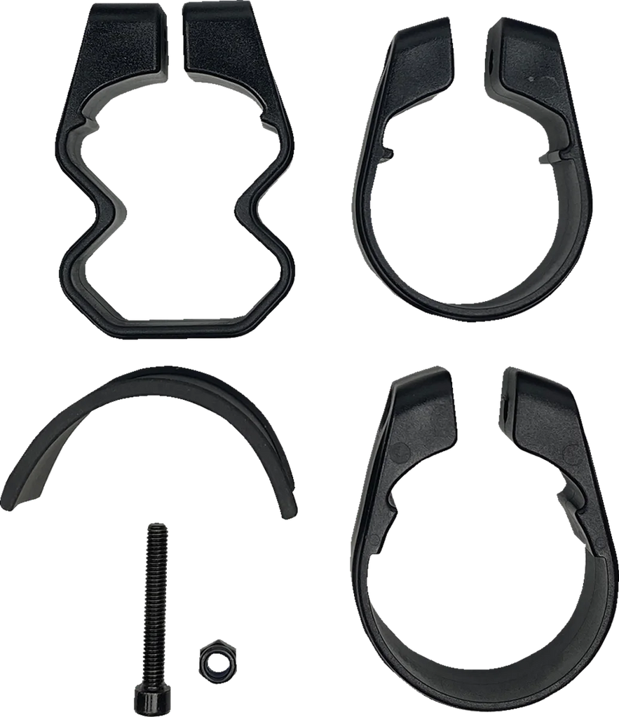Moose Offroad Mirror - Elite - Side View - Octagon - Black MEMIRKIT-ES1CCS - Back View