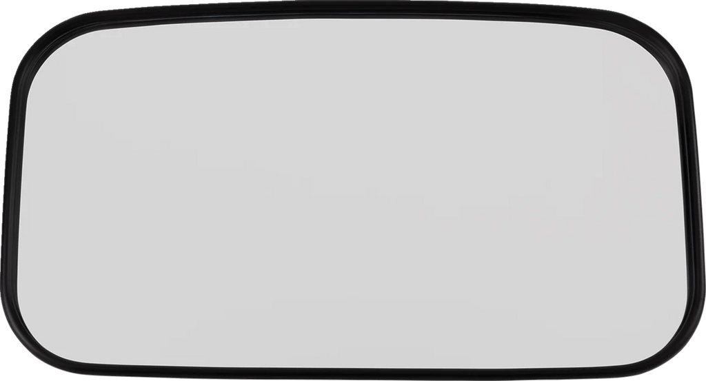 Moose Offroad Mirror - Rear View - Rectangle - Black - 1-3/4" 56-18029A - Main Product View