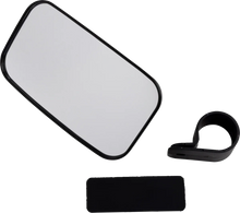 Load image into Gallery viewer, Moose Offroad Mirror - Rear View - Rectangle - Black - 1-3/4" 56-18029A - Side View