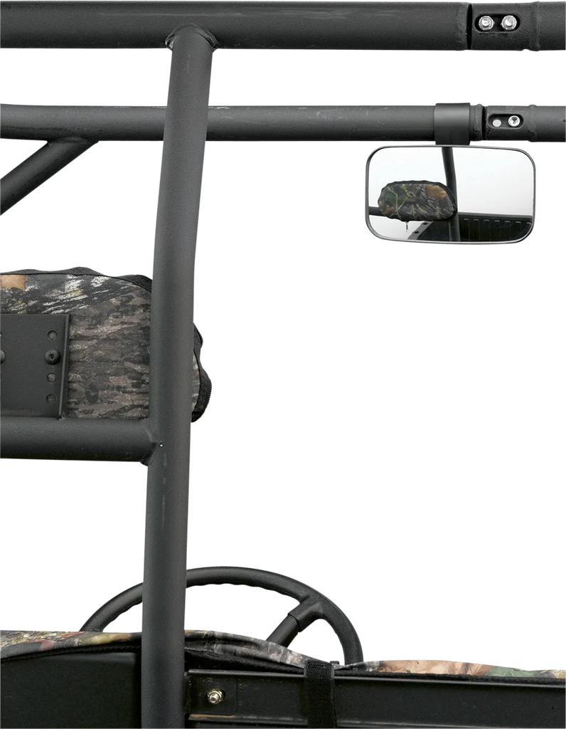 Moose Offroad Mirror - Rear View - Rectangle - Black - 1-3/4" 56-18029A - Back View