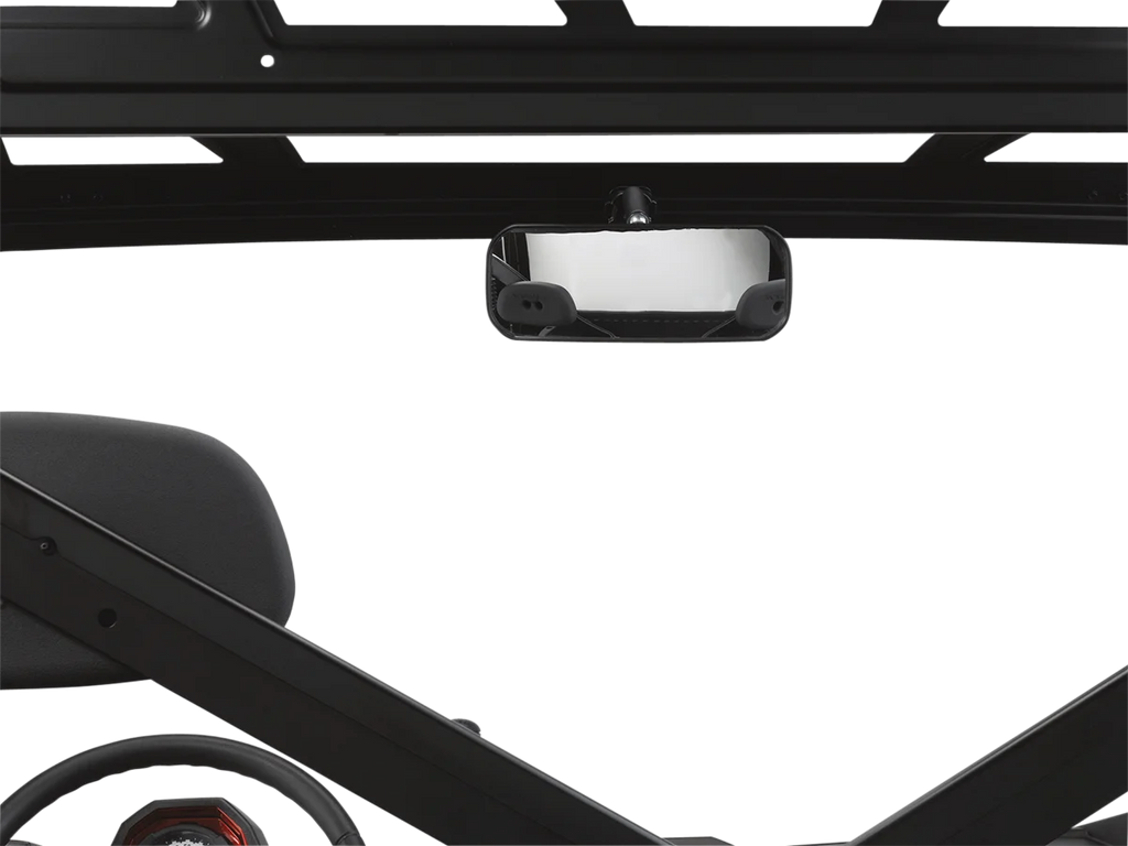 Moose Offroad Mirror - Rear View - Rectangle - Black - Pro-Fit 56-18054A - Main Product View