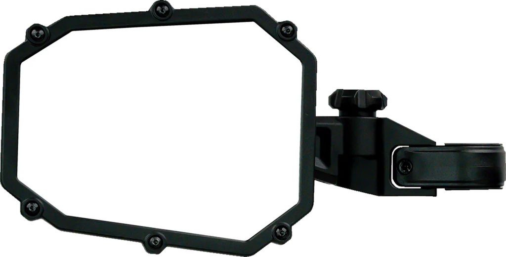 Moose Offroad Mirror - Side View - Octagon - Black MUTVMIR-ES1-CCS - Main Product View