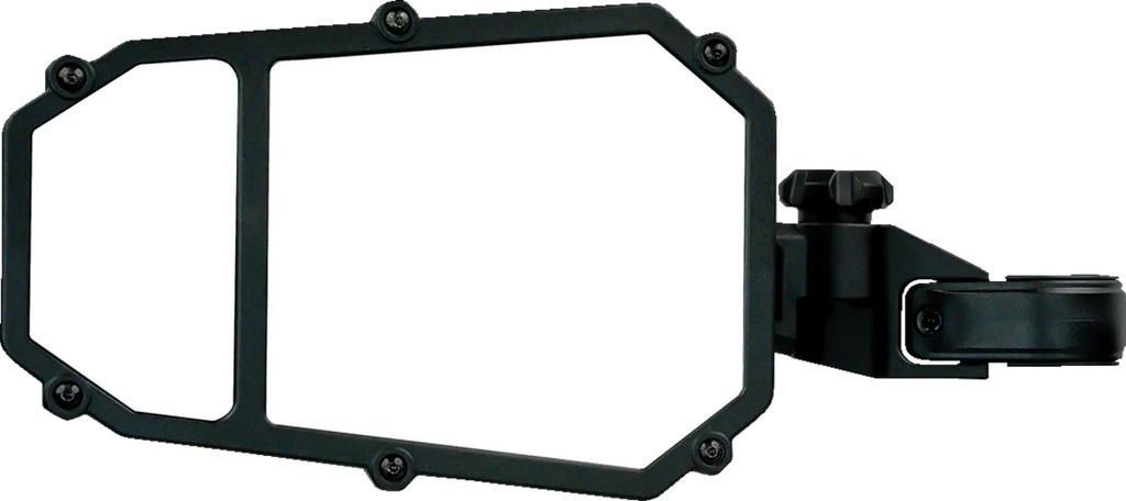 Moose Offroad Mirror - Side View - Octagon - Black MUTVMIR-ES2-CCS - Main Product View