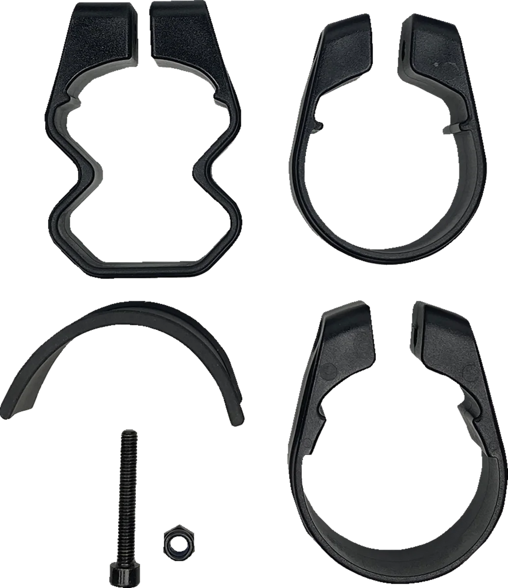 Moose Offroad Mirror - Side View - Octagon - Black MUTVMIR-ES2-CCS - Back View