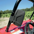 Load image into Gallery viewer, Moose Offroad Mirrors - Side View - Rectangle - Black - 1.5" 56-18081A - Installation View