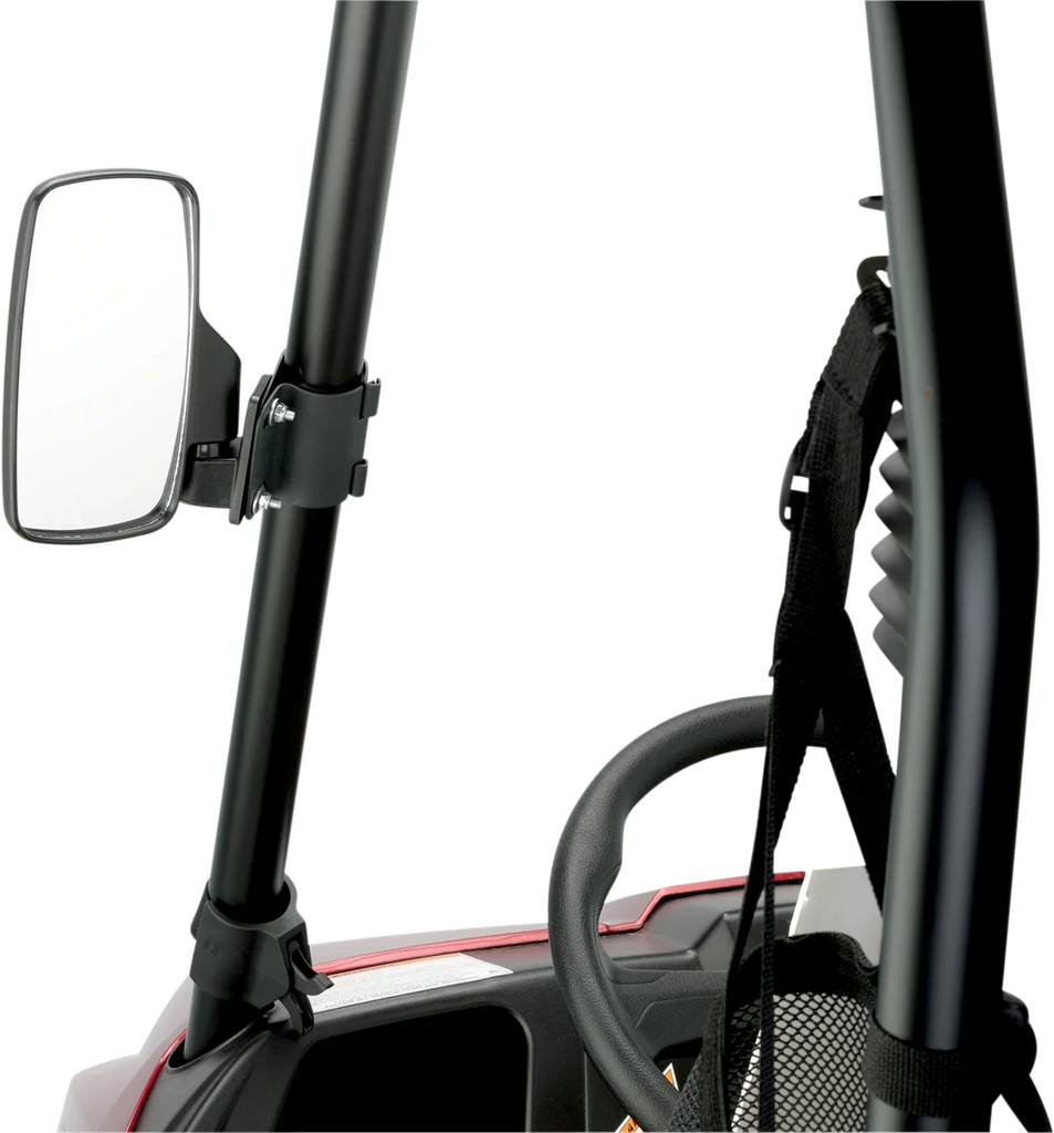 Moose Offroad Mirrors - Side View - Rectangle - Black - 1.75" 56-18080A - Main Product View