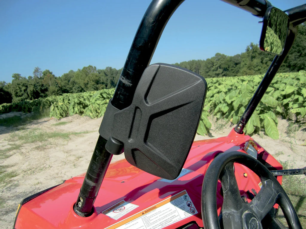 Moose Offroad Mirrors - Side View - Rectangle - Black - 1.75" 56-18080A - Installation View