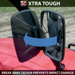 Load image into Gallery viewer, Moose Offroad Mirrors - Side View - Rectangle - Black - 2" 56-18082A - Side View