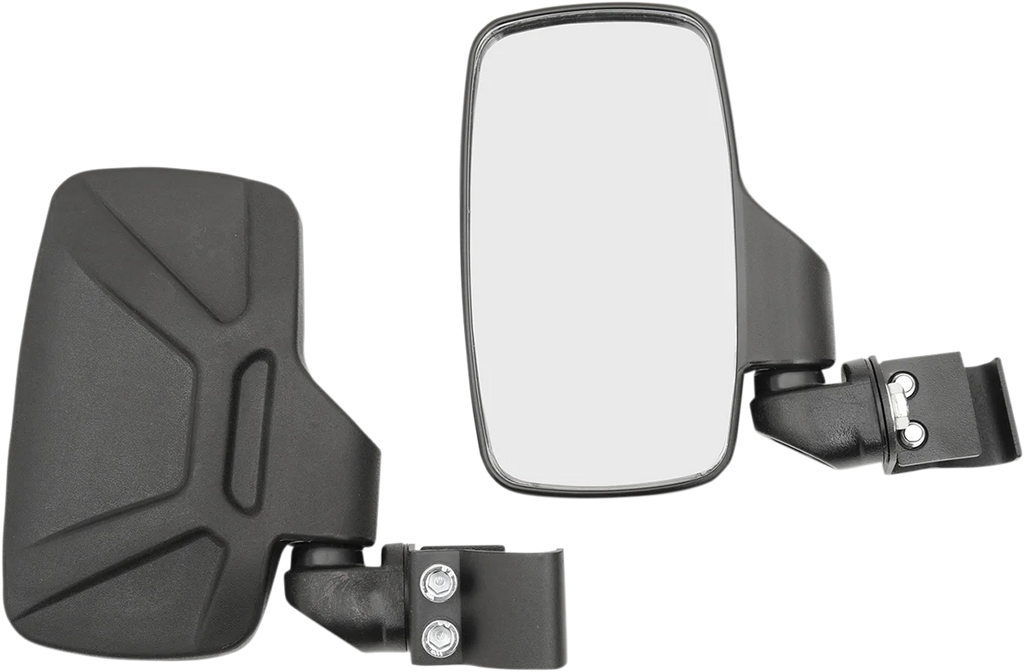 Moose Offroad Mirrors - Side View - Rectangle - Black 56-18083A - Main Product View