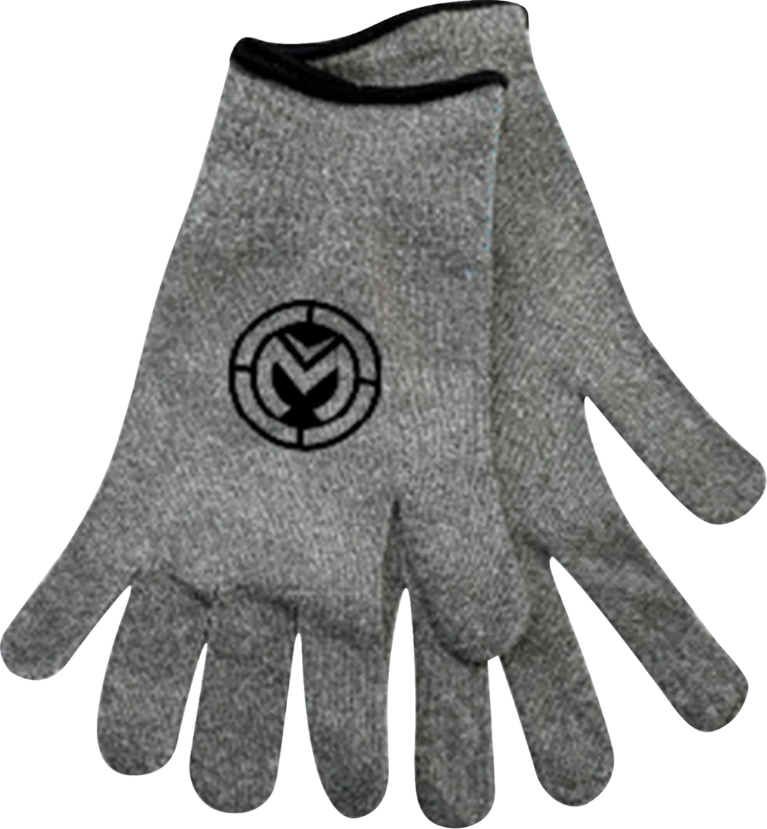 Moose Offroad Moose Half Finger Glove Liners - Gray - XL 3330-8363 - Side View