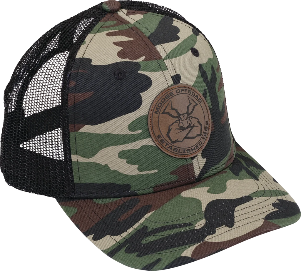 Moose Offroad Moose Offroad Woodland Camo Hat C2402889 - Main Product View