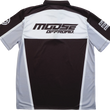 Load image into Gallery viewer, Moose Offroad Moose Pit Shirt - Black/Gray/White - 2XL MRS01DS01BKWH2R - Side View