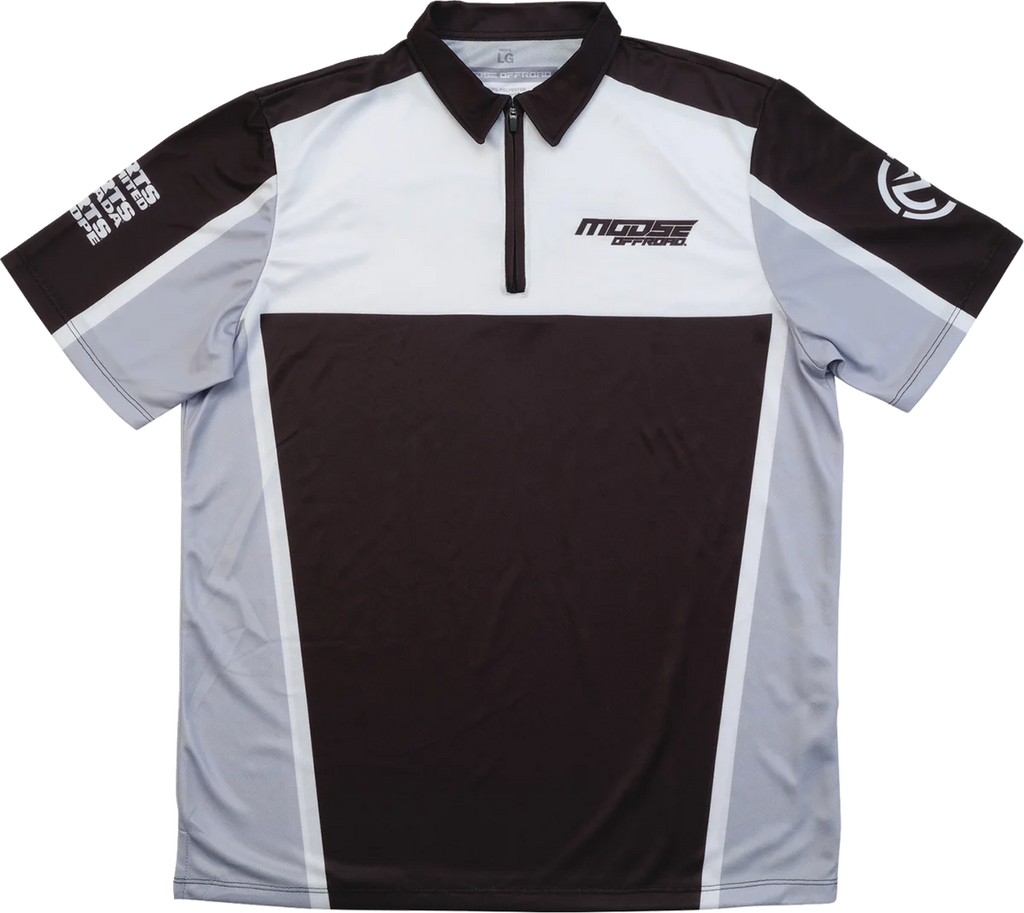 Moose Offroad Moose Pit Shirt - Black/Gray/White - Small MRS01DS01BKWHSR - Main Product View