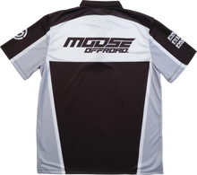 Load image into Gallery viewer, Moose Offroad Moose Pit Shirt - Black/Gray/White - Small MRS01DS01BKWHSR - Side View