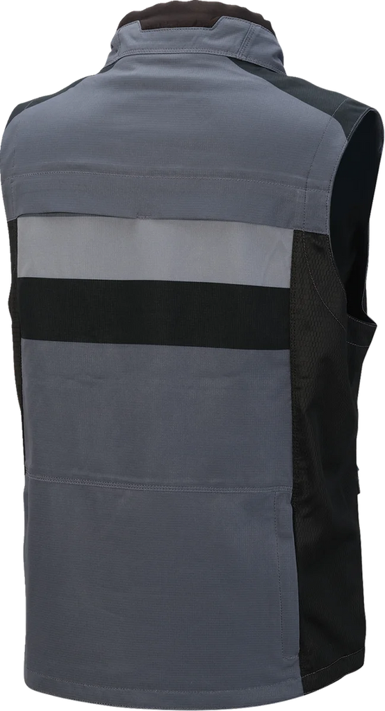 Moose Offroad Moto Vest - Gray/Black - 2XL 2830-0765 - Side View